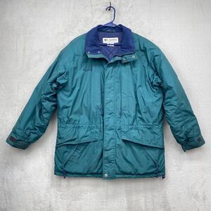 Vintage 90s Columbia Mens Fleece Lined Ski Parka Jacket Winter Coat Sz Large